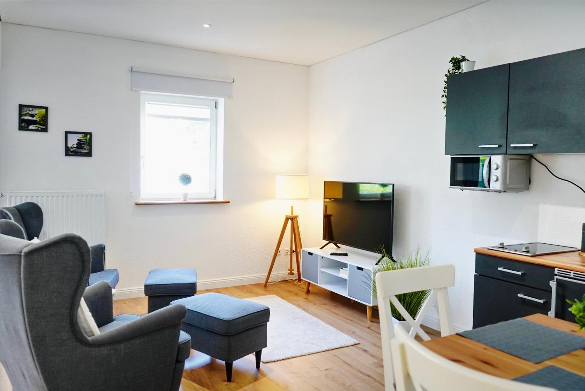 Altstadt Apartment II - Terrasse- Waschmaschine- Parkplatz Wolfsburg Dış mekan fotoğraf